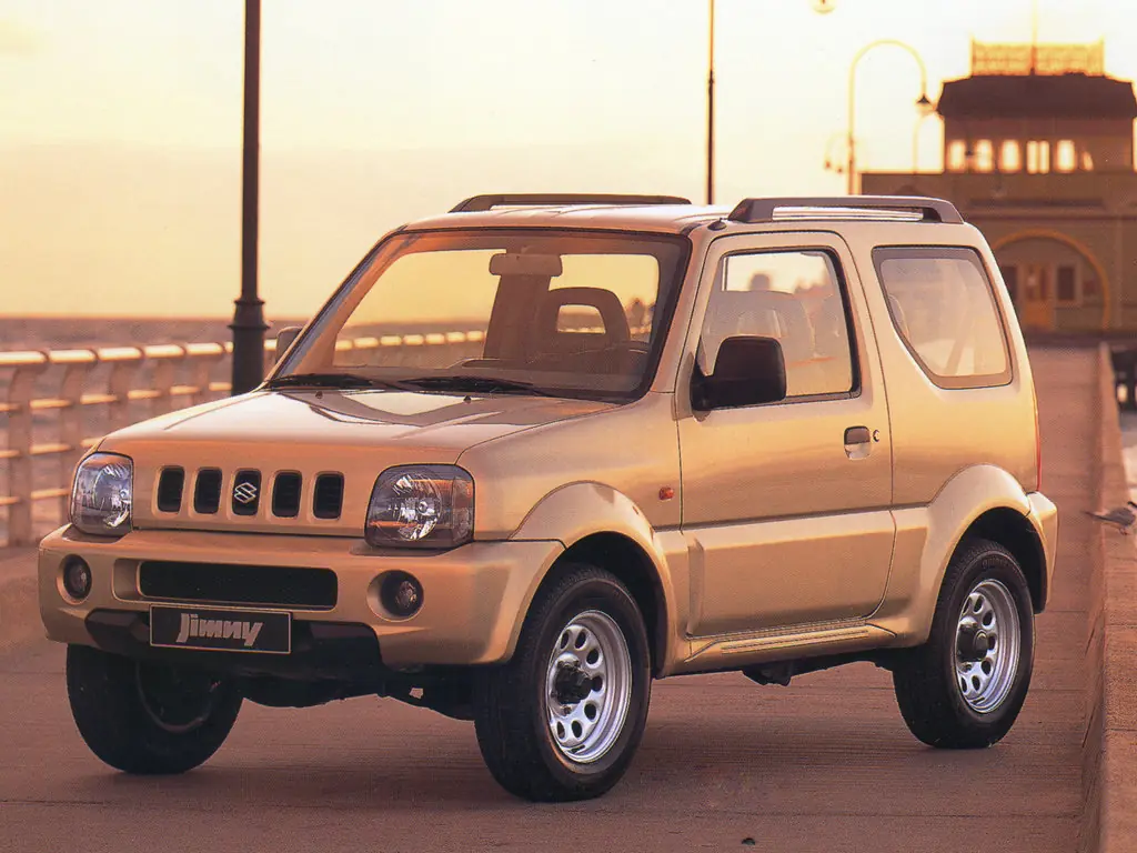 Suzuki Jimny (JB33, JB43) 3 поколение, джип/suv 3 дв. (10.1998 - 07.2005)